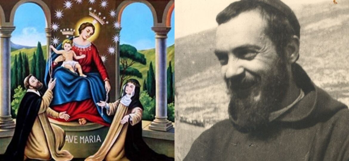 Padre Pio e la Madonna di Pompei